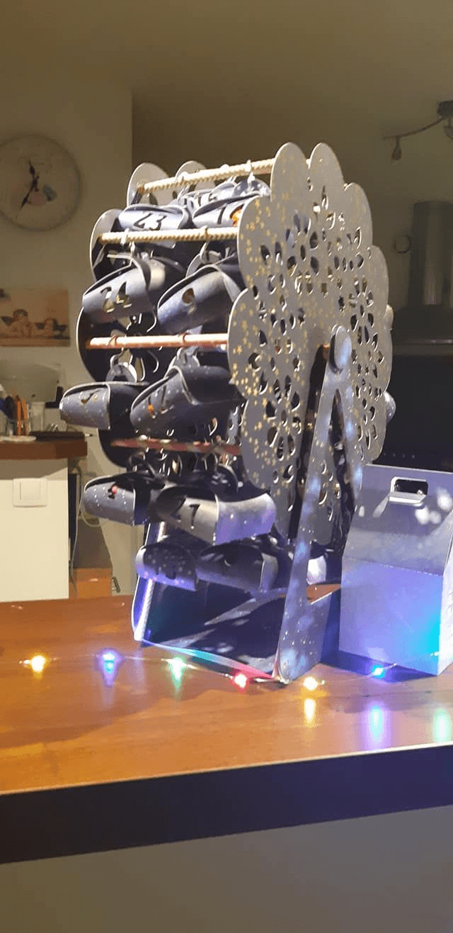 Calendrier de l'avent grande roue