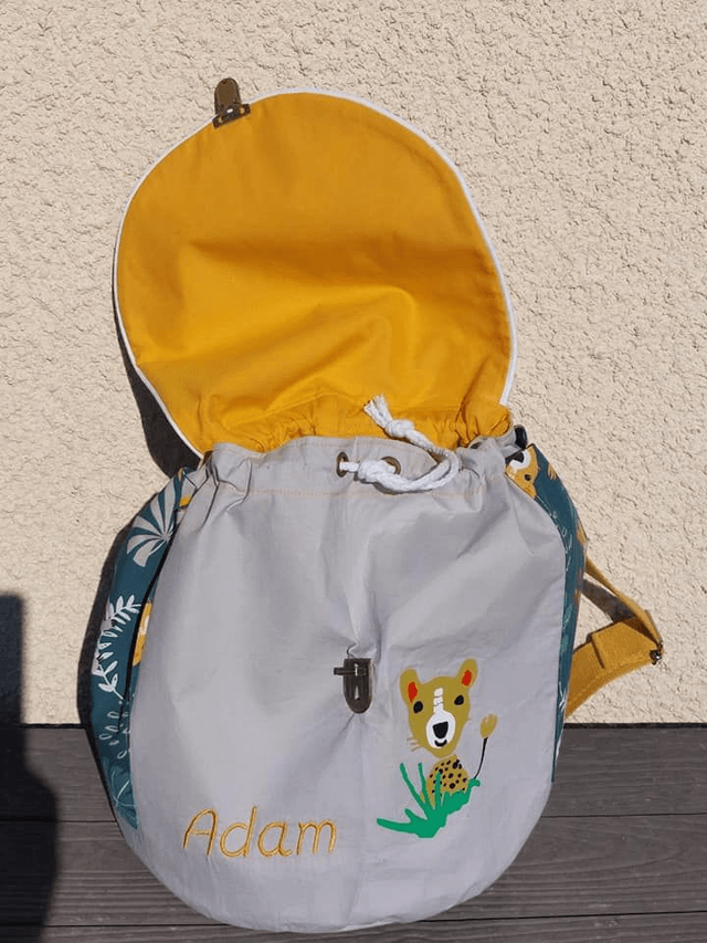 Sac maternelle Adam