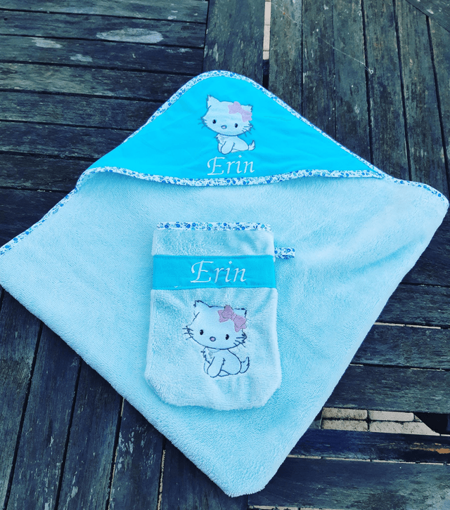 Cape de bain bambou