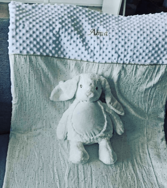 Couverture bébé personnalisée