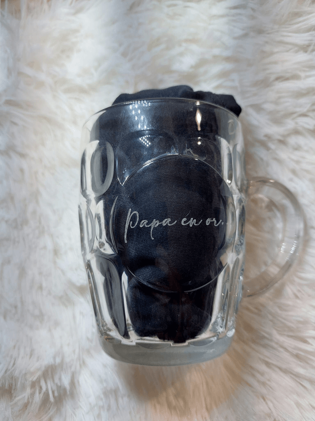 Chope de bière personnalisée