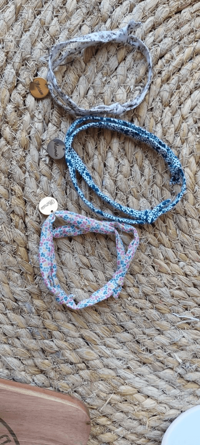 Bracelet avec médaille personnalisée