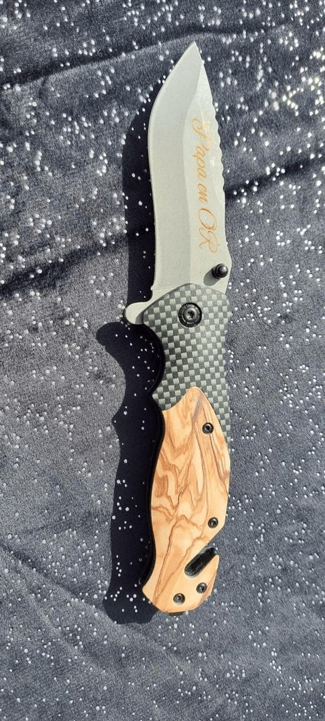 Couteau de chasse personnalisé 