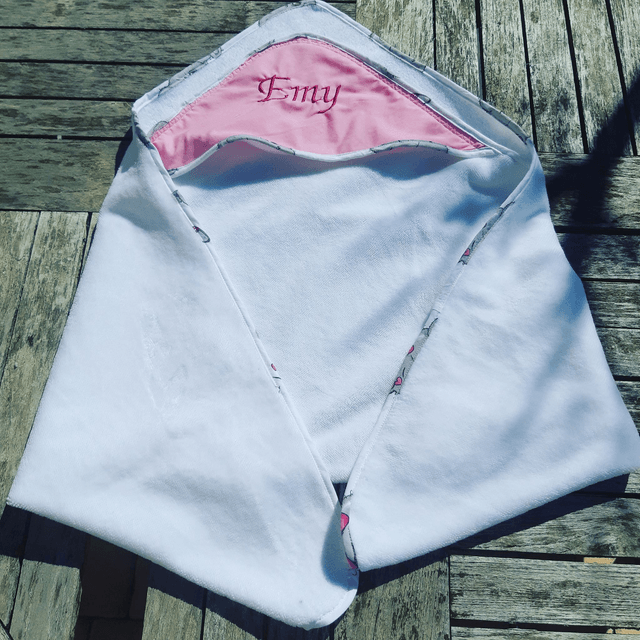 Cape de bain bambou