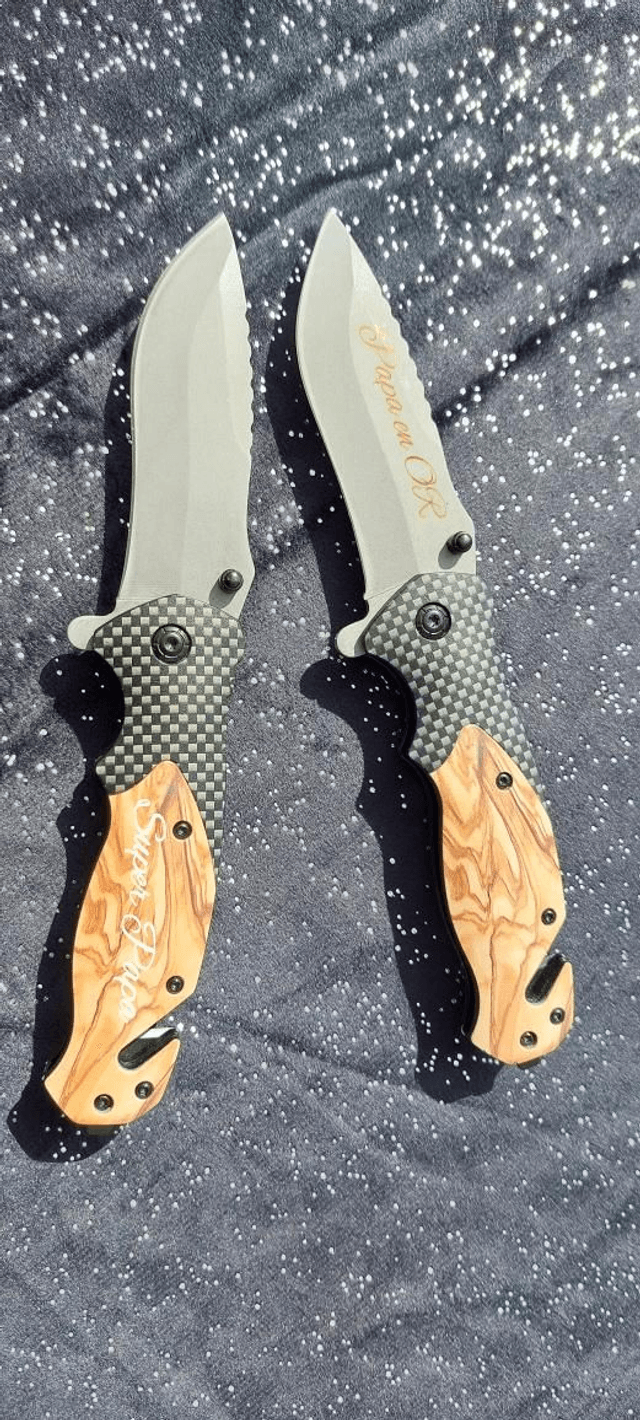 Couteau de chasse personnalisé 