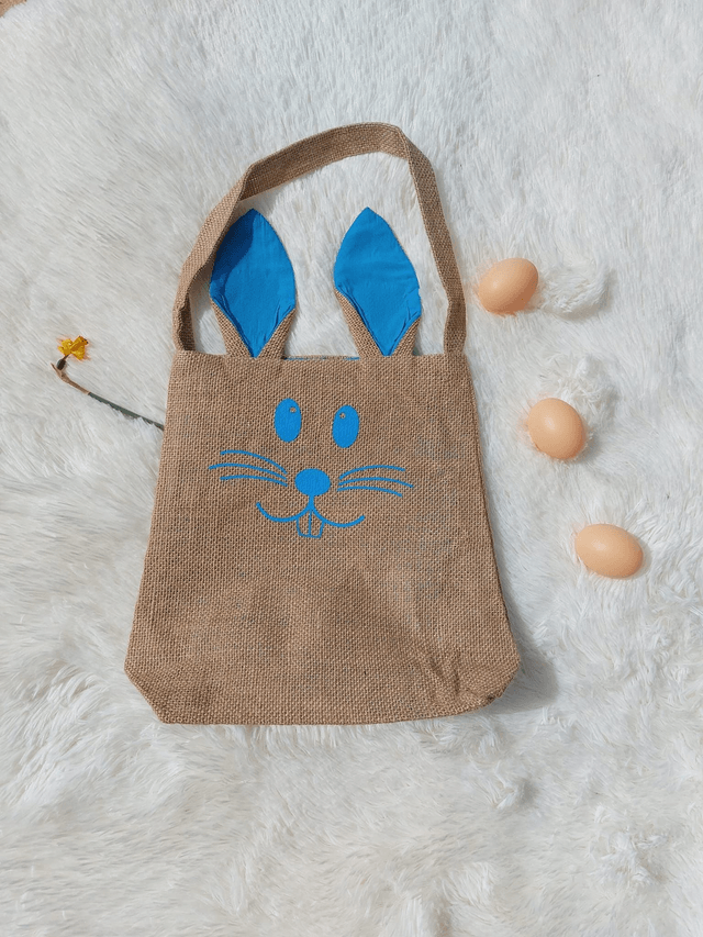 Sac lapin de paques personnalisé