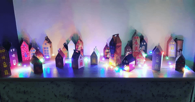 Calendrier de l'avent Maison