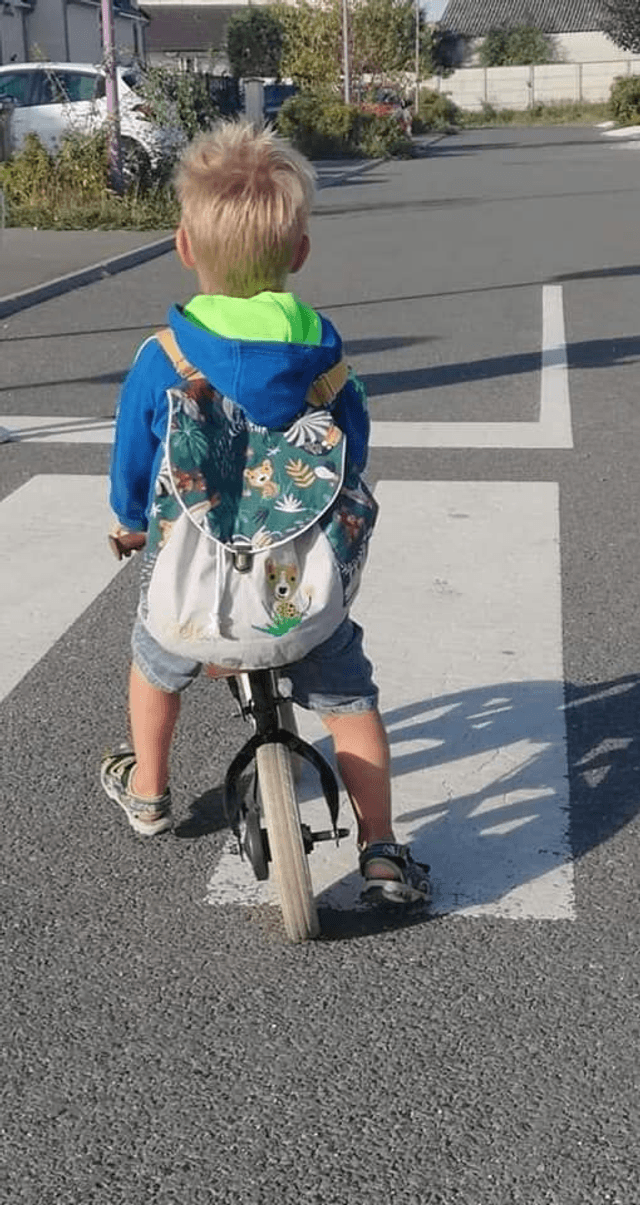 Sac maternelle Adam