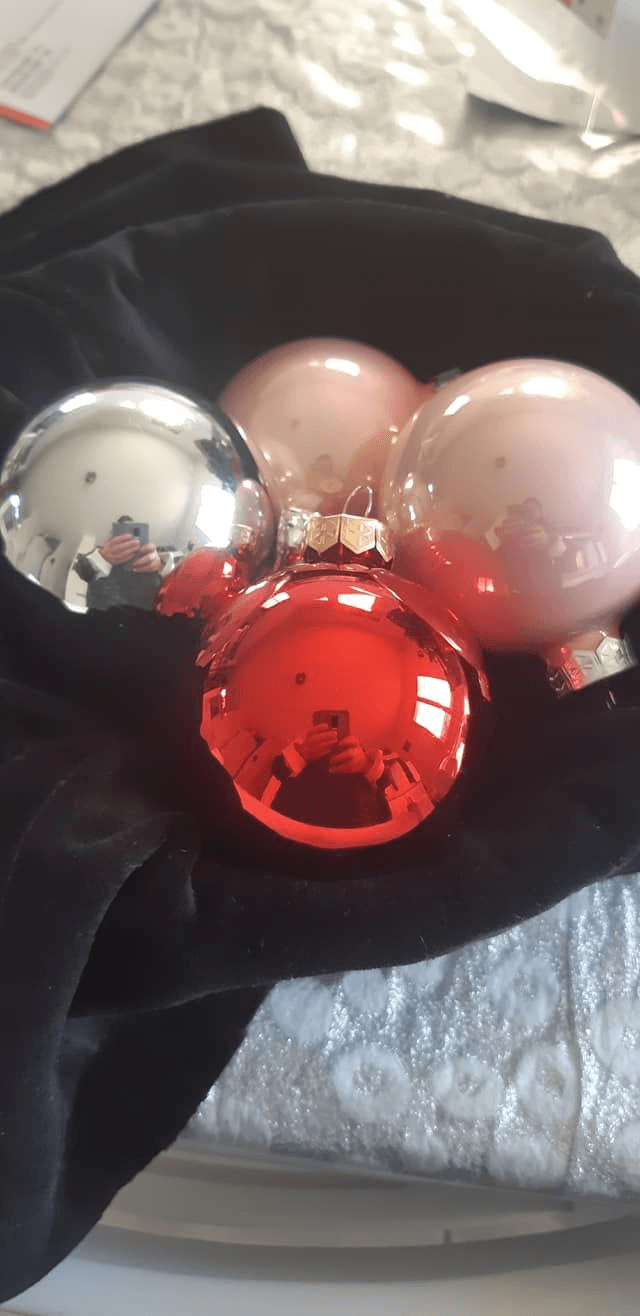 Boule de Noël personnalisée