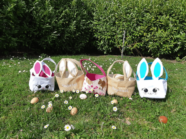 Panier lapin
