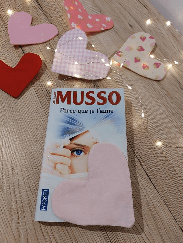marque page coeur